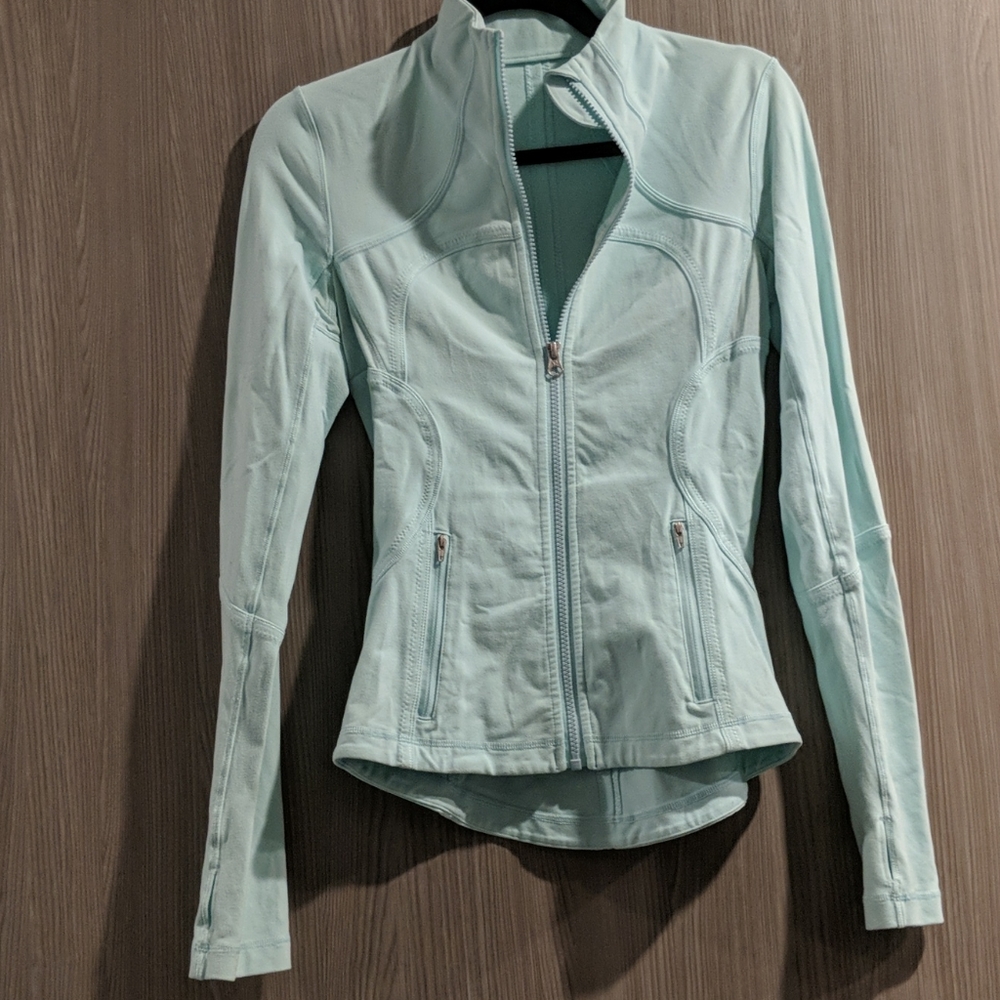 Lululemon blue zip-up jacket